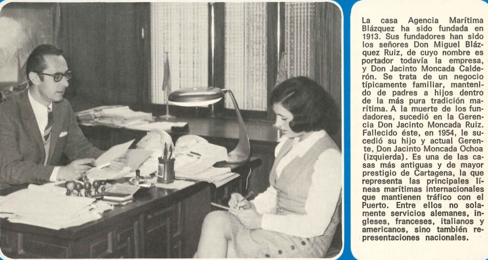 Historia Agencia Maritima Blazquez Historia Agencia Maritima Blazquez