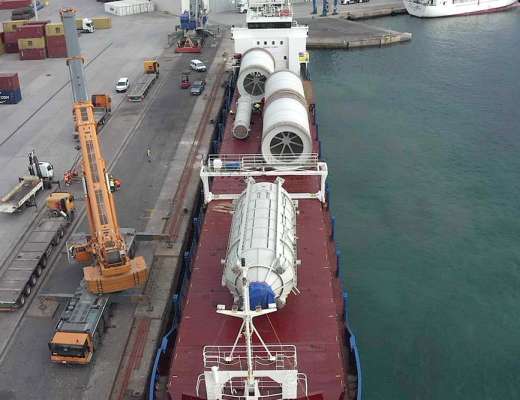 Descarga portuaria Descarga portuaria