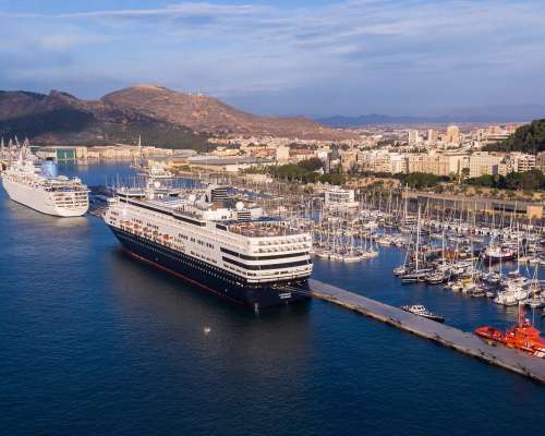 Crucero recepcion puerto