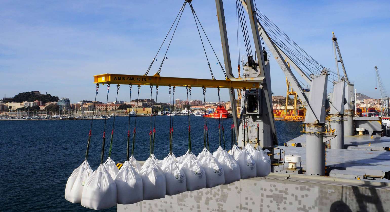 AGENCIA MARITIMA BLAZQUEZ S.A. CONSIGNATARIO  Y ESTIBADOR DE LA MAYOR DESCARGA DE AZUCAR REALIZADA EN LA HISTORIA DE UN PUERTO EUROPEO